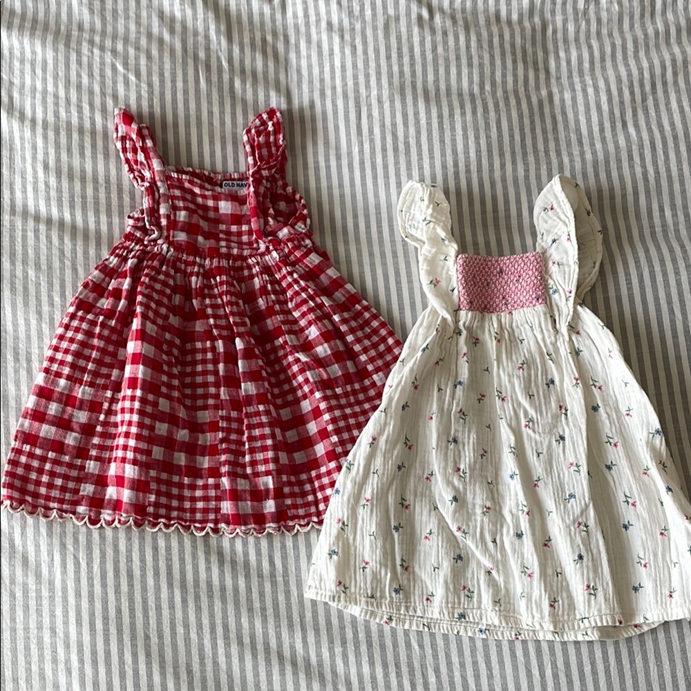 OLD NAVY | Toddler Girl Summer Dress Set (100% Cotton)